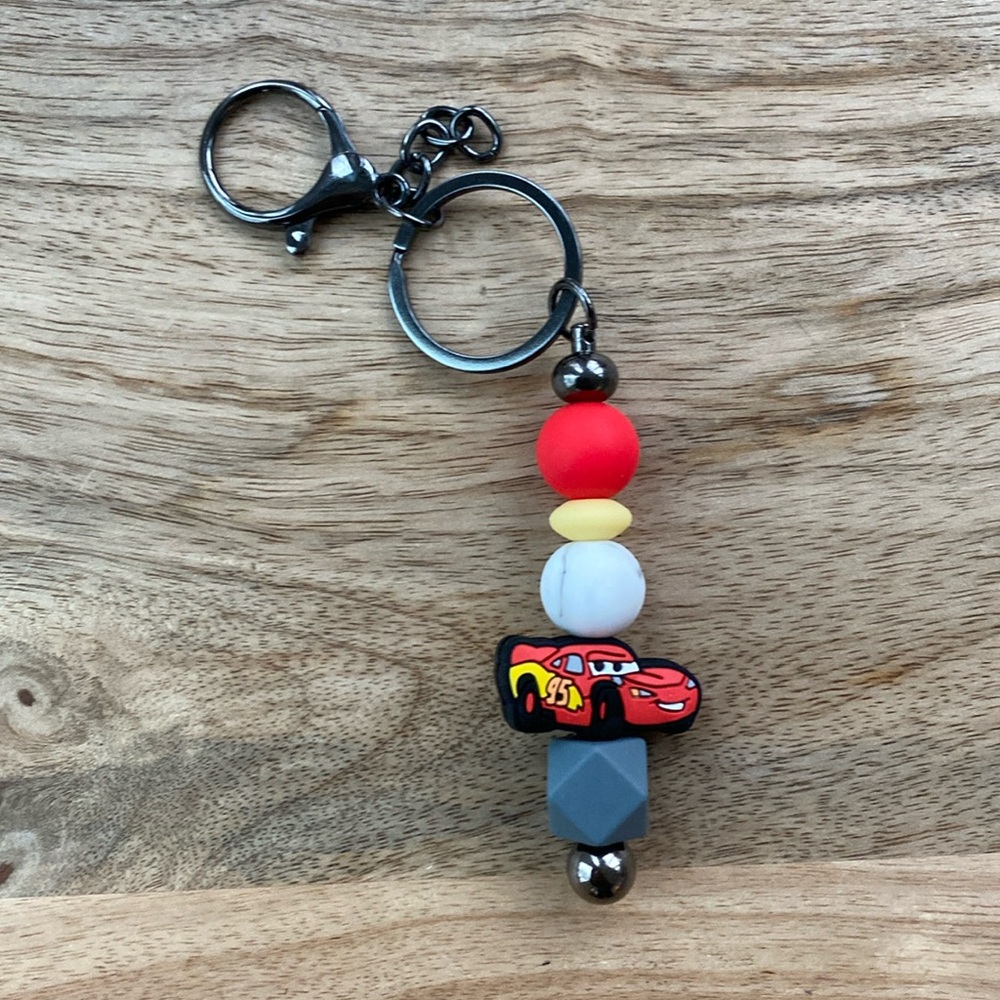 Lightning McQueen Cars Keychain